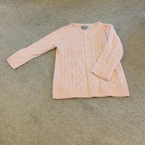 PURE cashmere cable knit sweater - TAGS!